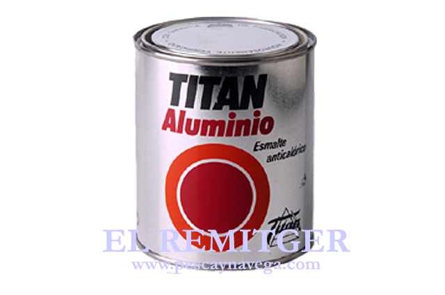 ANTICALORIC ENAMEL TITAN ALUMINIUM (TIN 375 ML.)