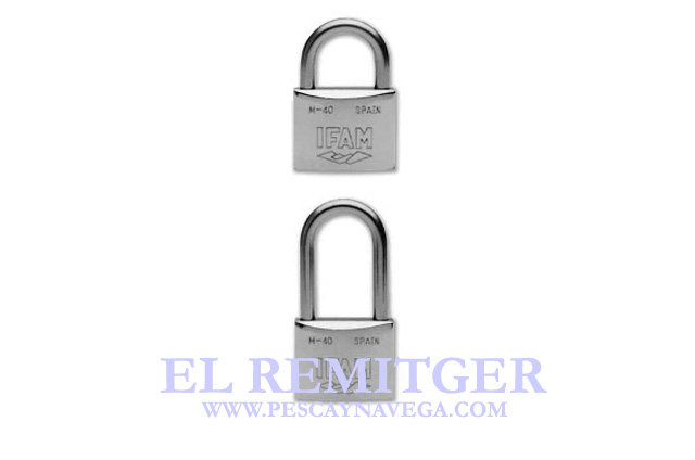IFAM A STAINLESS LOCK 40 MM LONG (BLISTER)