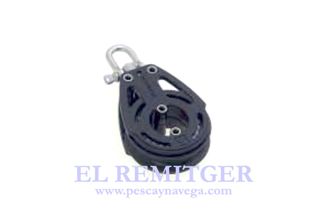 COMPOSITE PULLEY 12MM SIMPLE FIXED